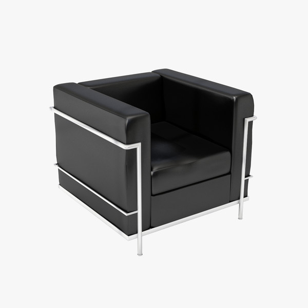 3ds max le corbusier lc2 2 - Chair 00... by Lajhar 
